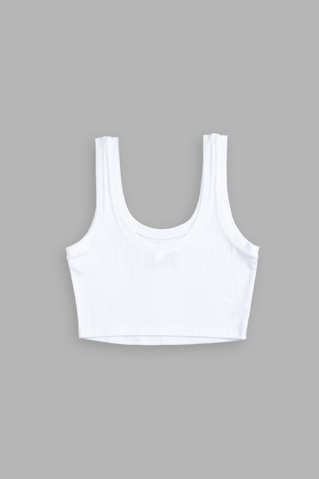 Wolves Forever She Classic Ribbed Tank in White