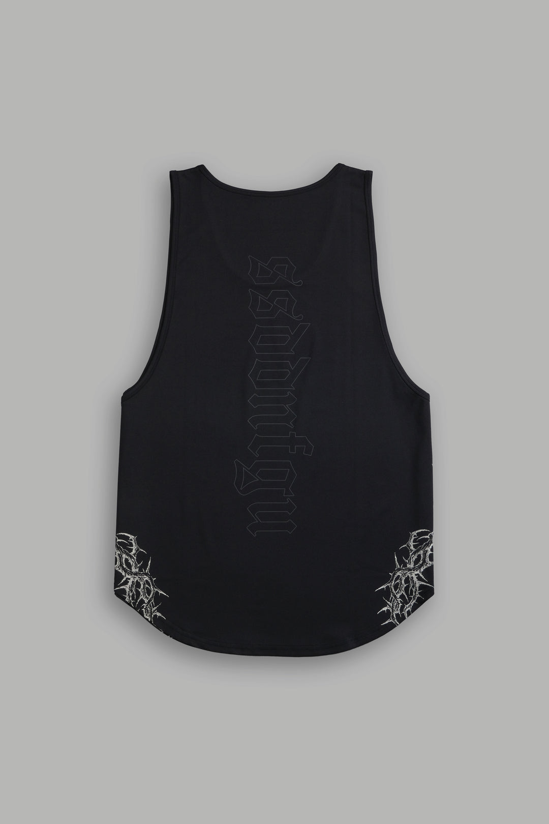 Thorns "Dry Wolf" (Drop) Tank in Black