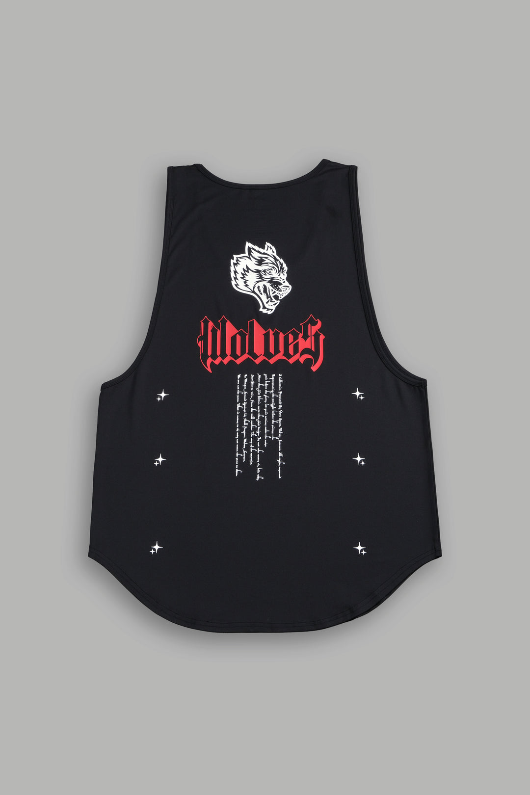 Passion "Dry Wolf" (Drop) Tank in Black