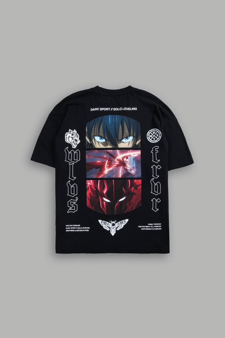 Awakened Premium Oversized Tee in Black