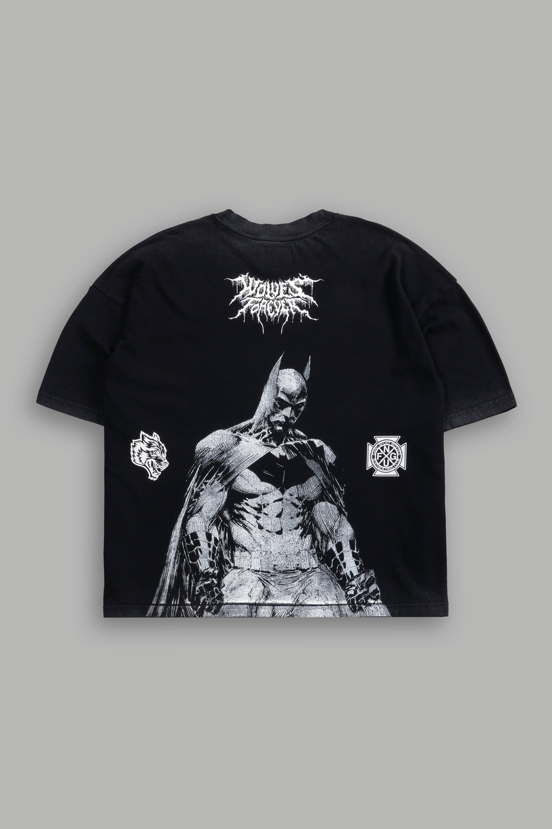 Where Shadows Begin Premium "Box Cut" Tee in Black