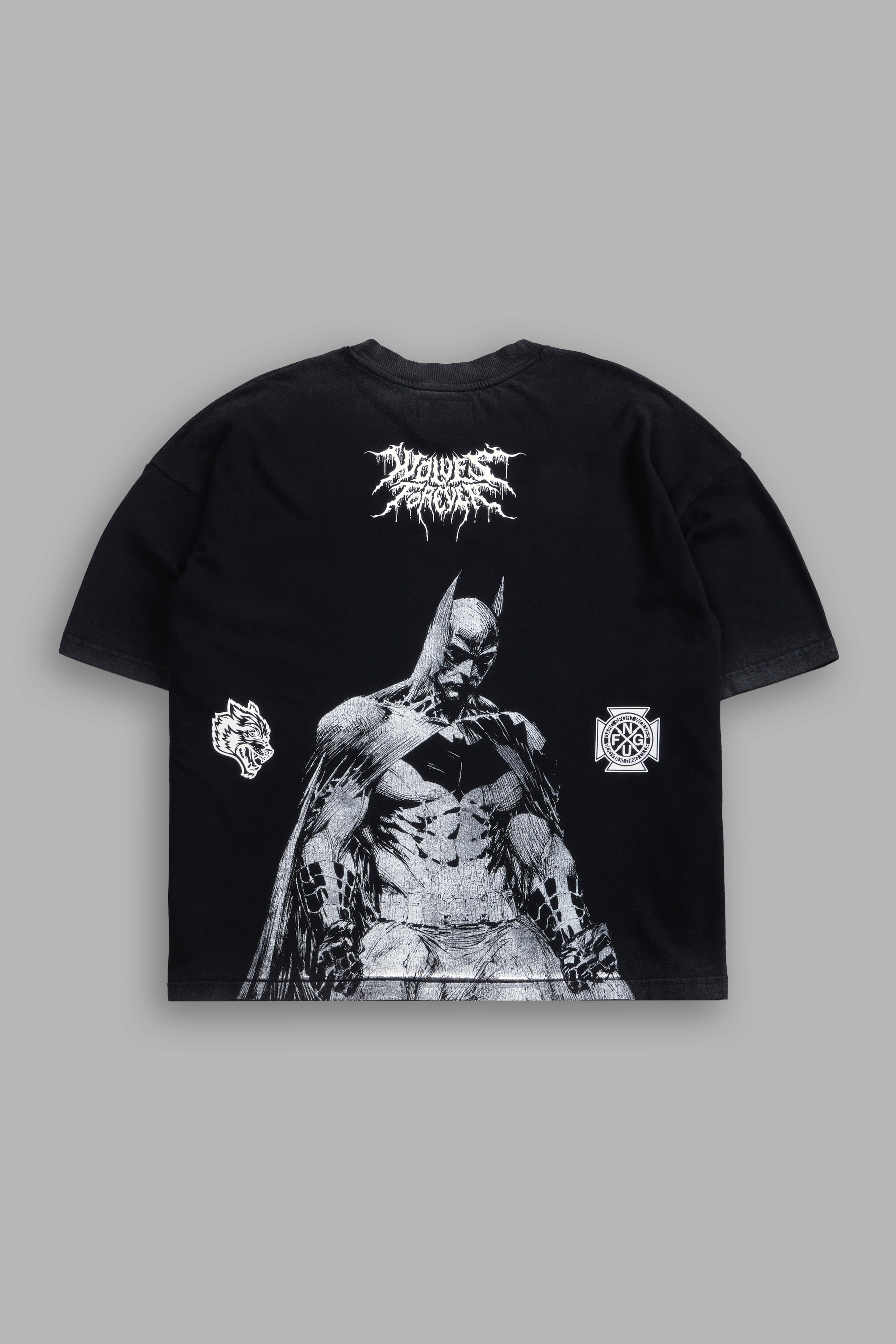 Where Shadows Begin Premium "Box Cut" Tee in Black
