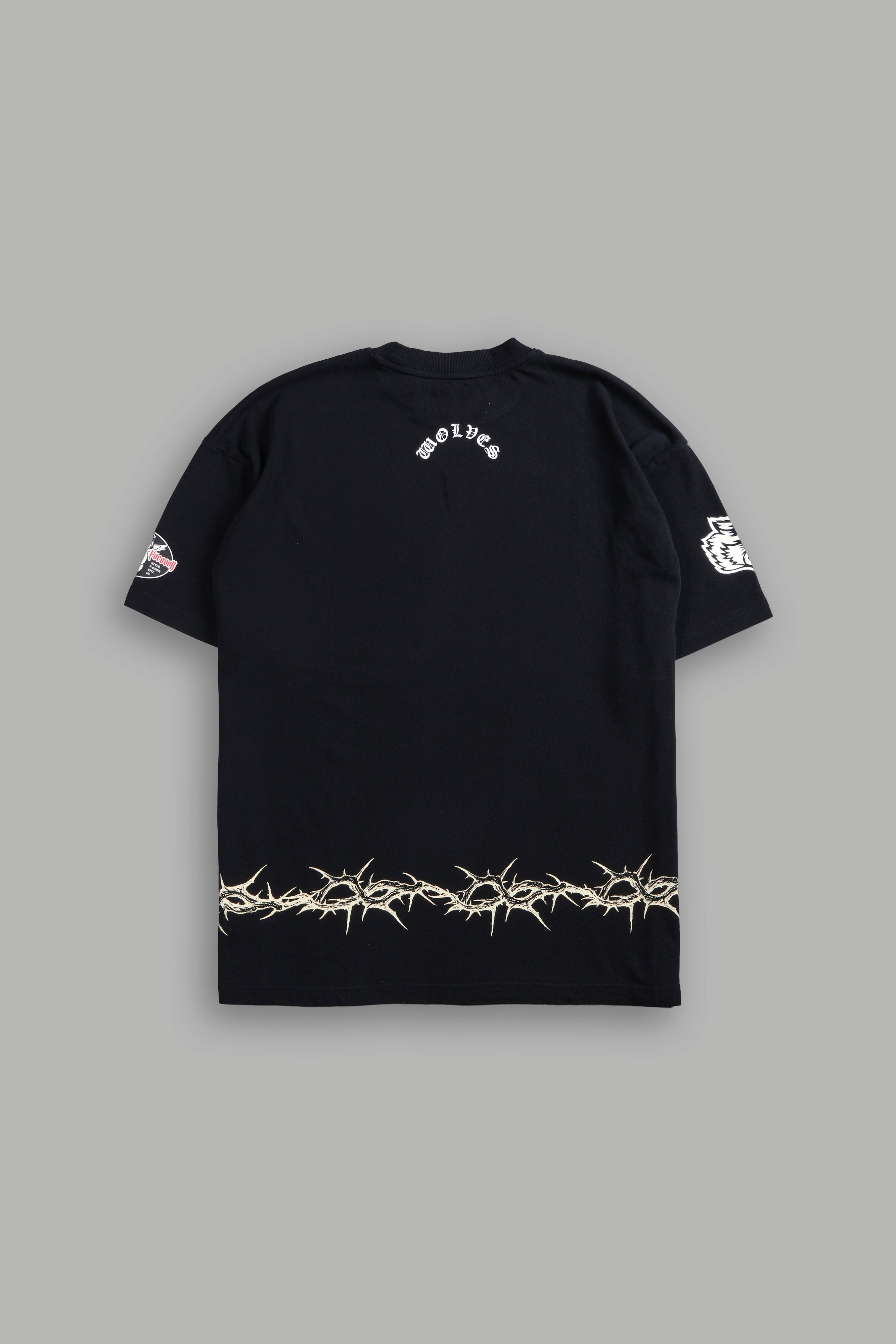 Drip Hesh "Premium" Oversized Tee in Black/White
