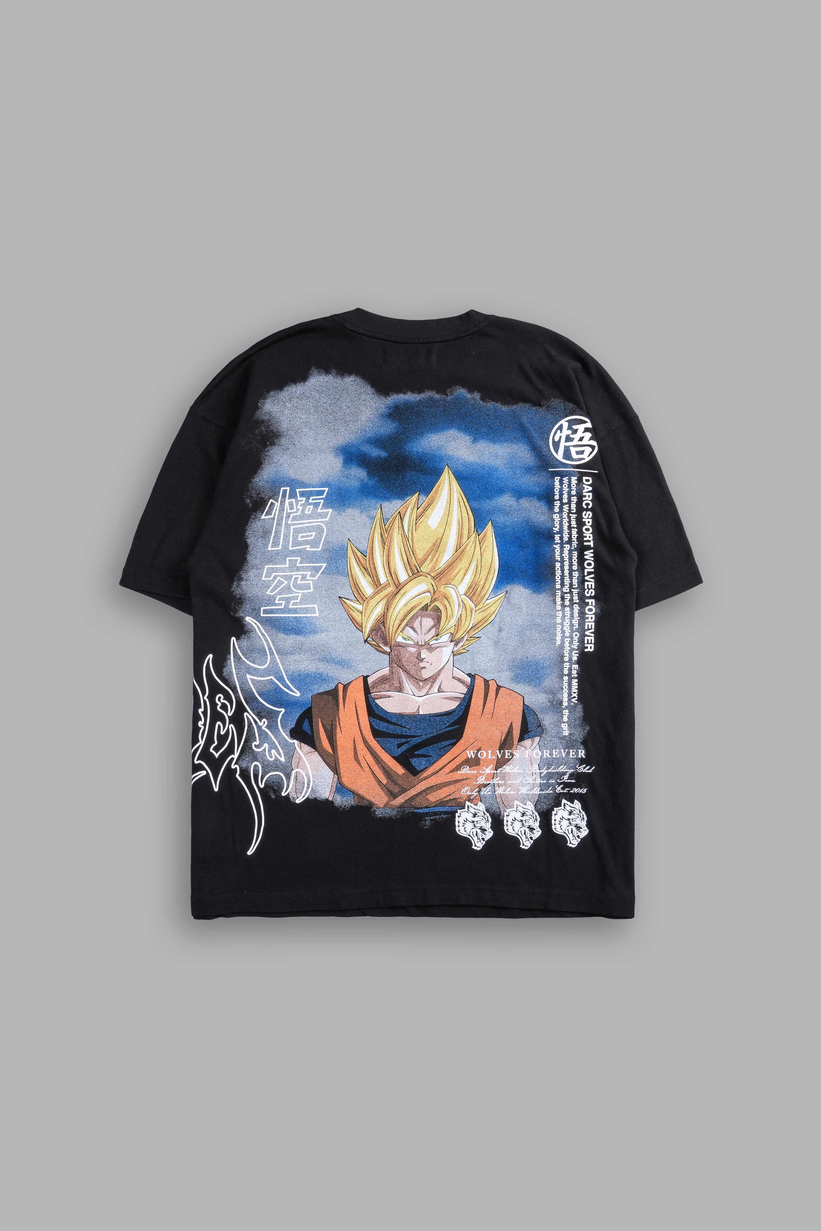 Goku "Premium" Oversized Tee in Black