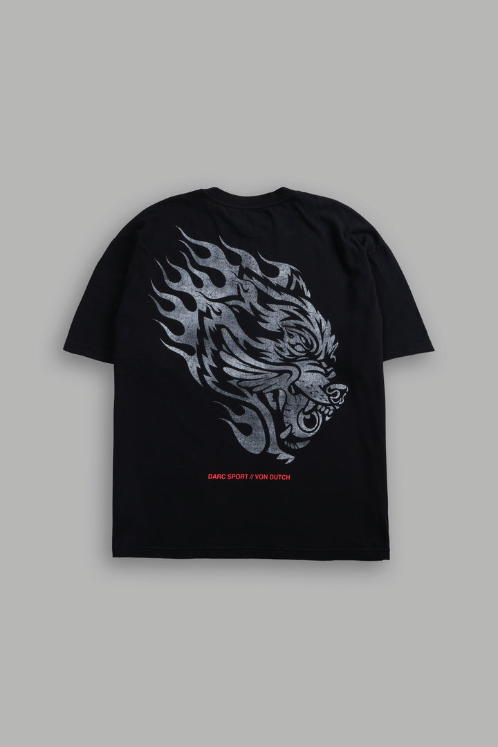 Von Darc Premium Oversized Tee in Black