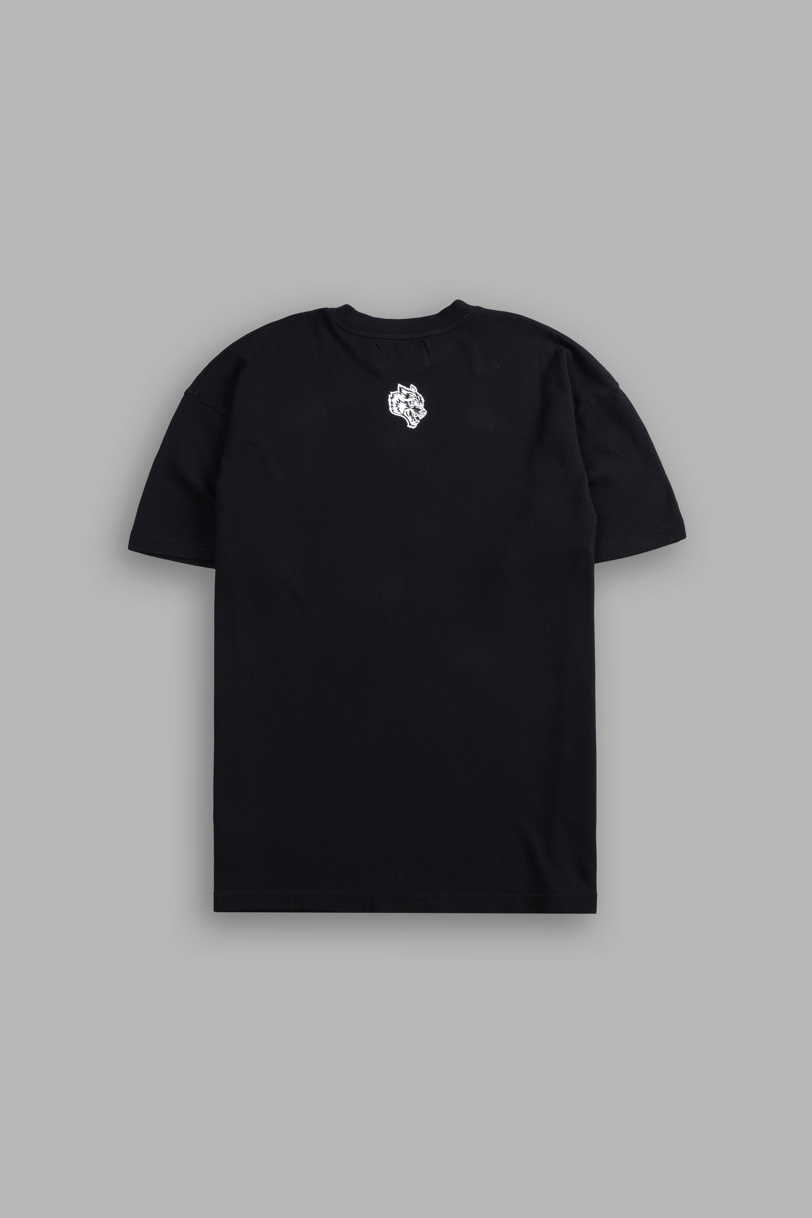 Fallen Halo Oversized "Premium" Unisex Tee in Black