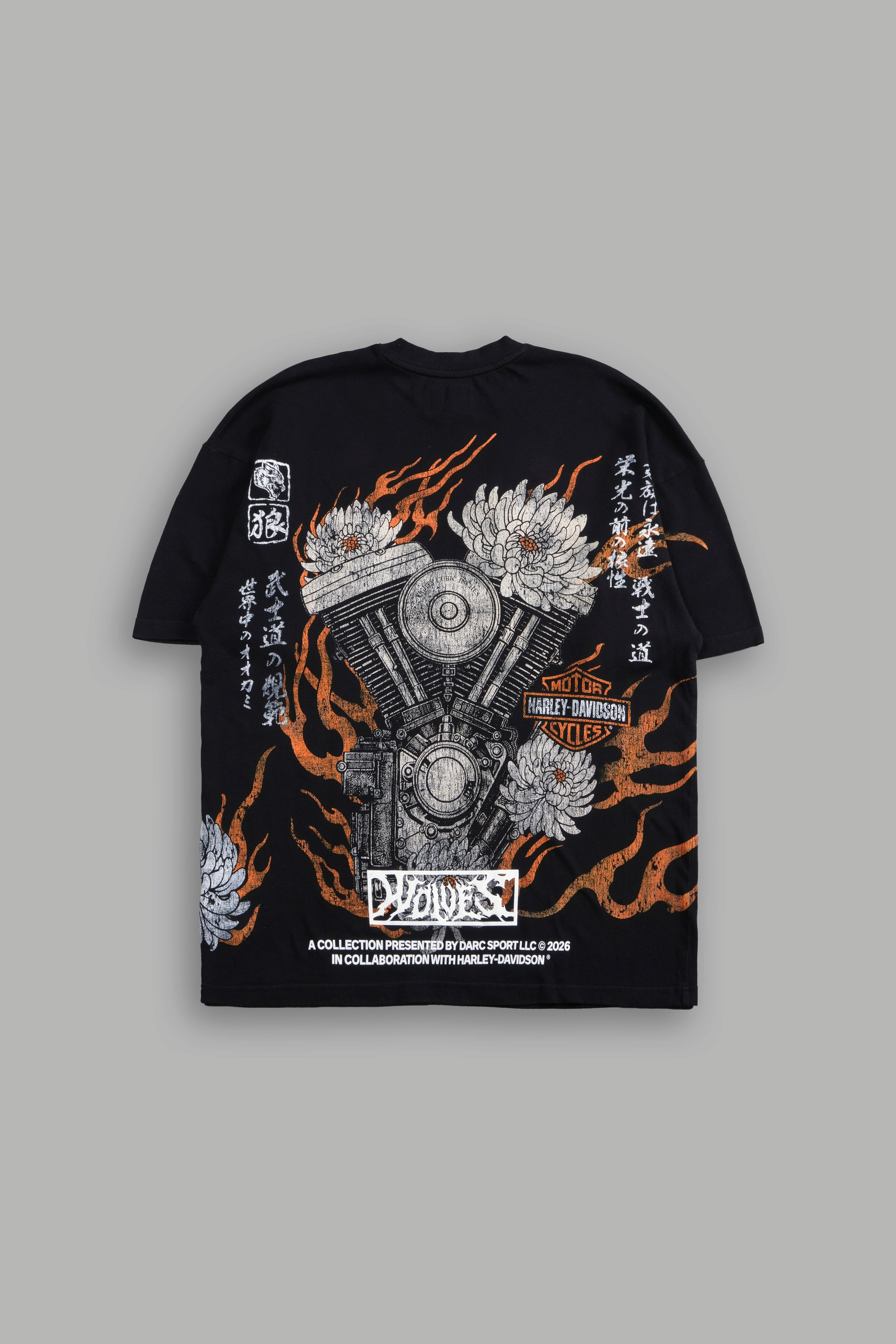 H-D Bushido "Side-By-Side" Tee Box Set in Black