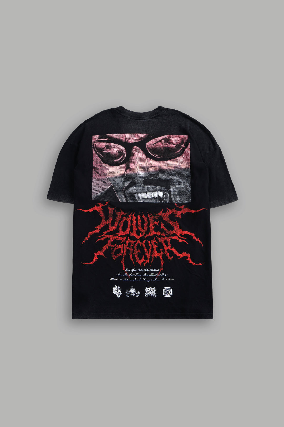 Blade "Premium" Oversized Tee in Black