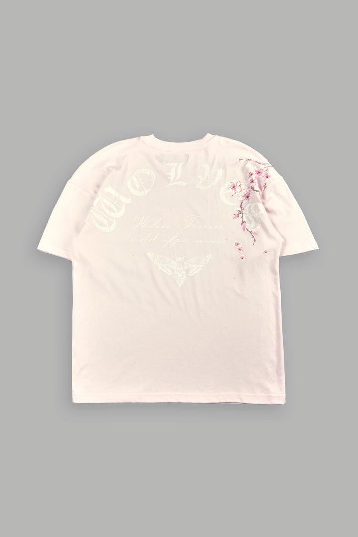 Sakura Summer Pump Cover In Blush Pink