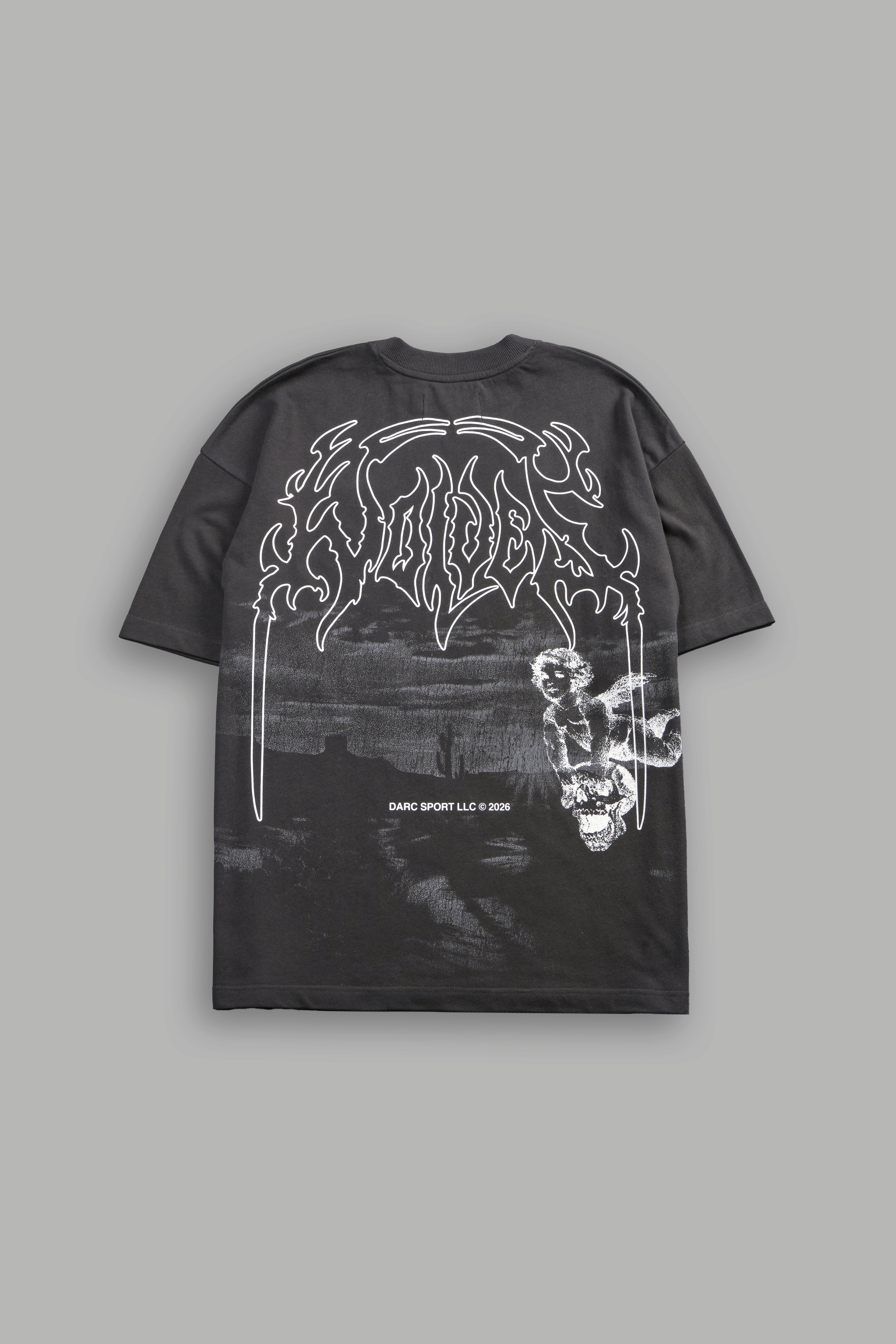 Our Journey Premium Oversized Tee in Wolf Gray