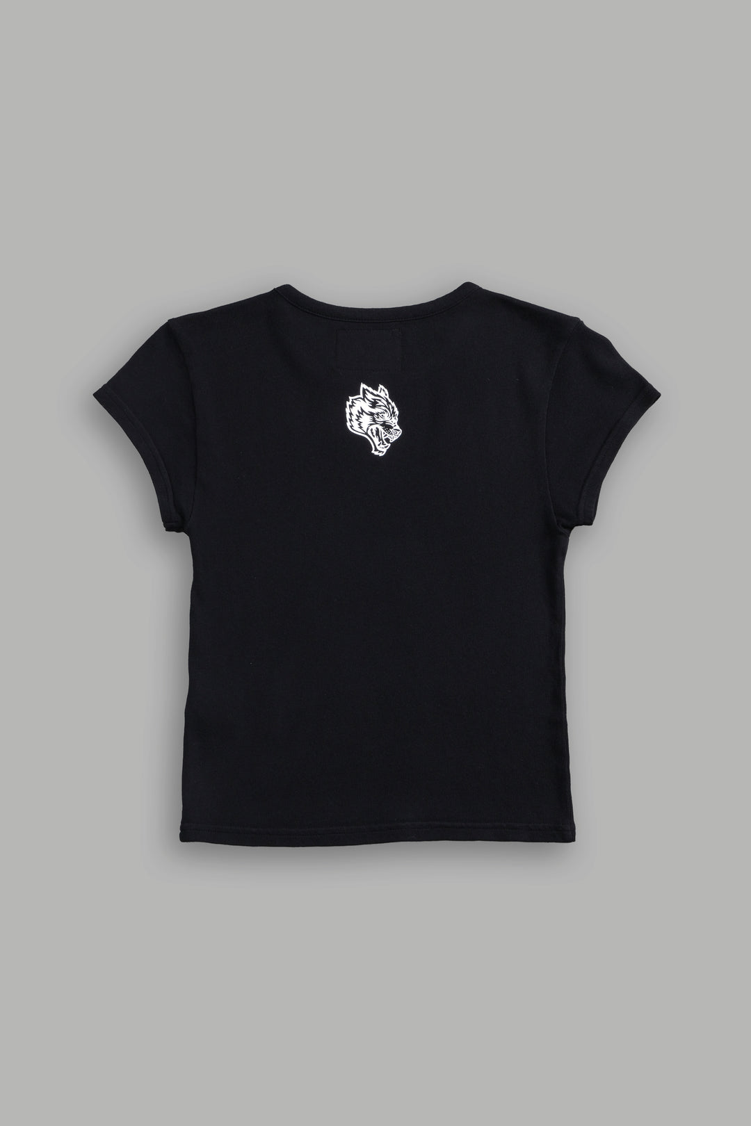 Her Energy "Baby" Tee in Black