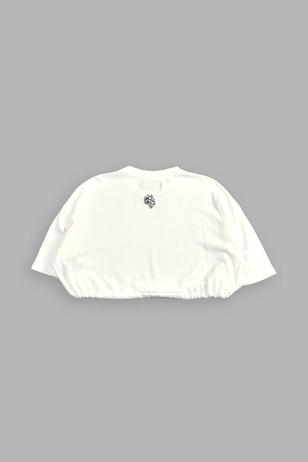 Forged From Iron Bungee Cropped Tee in Cream