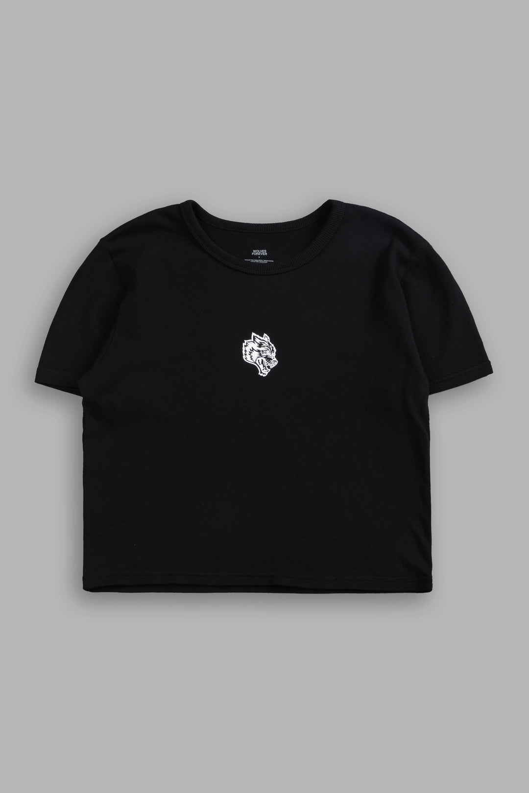 Wolf Head "Timeless" Tee in Black