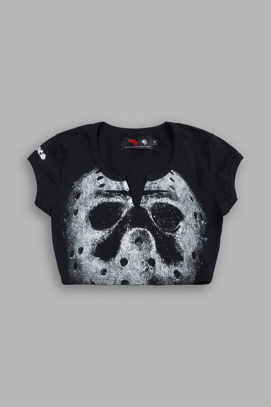 Jason Forever Josie Crop Baby Tee In Black