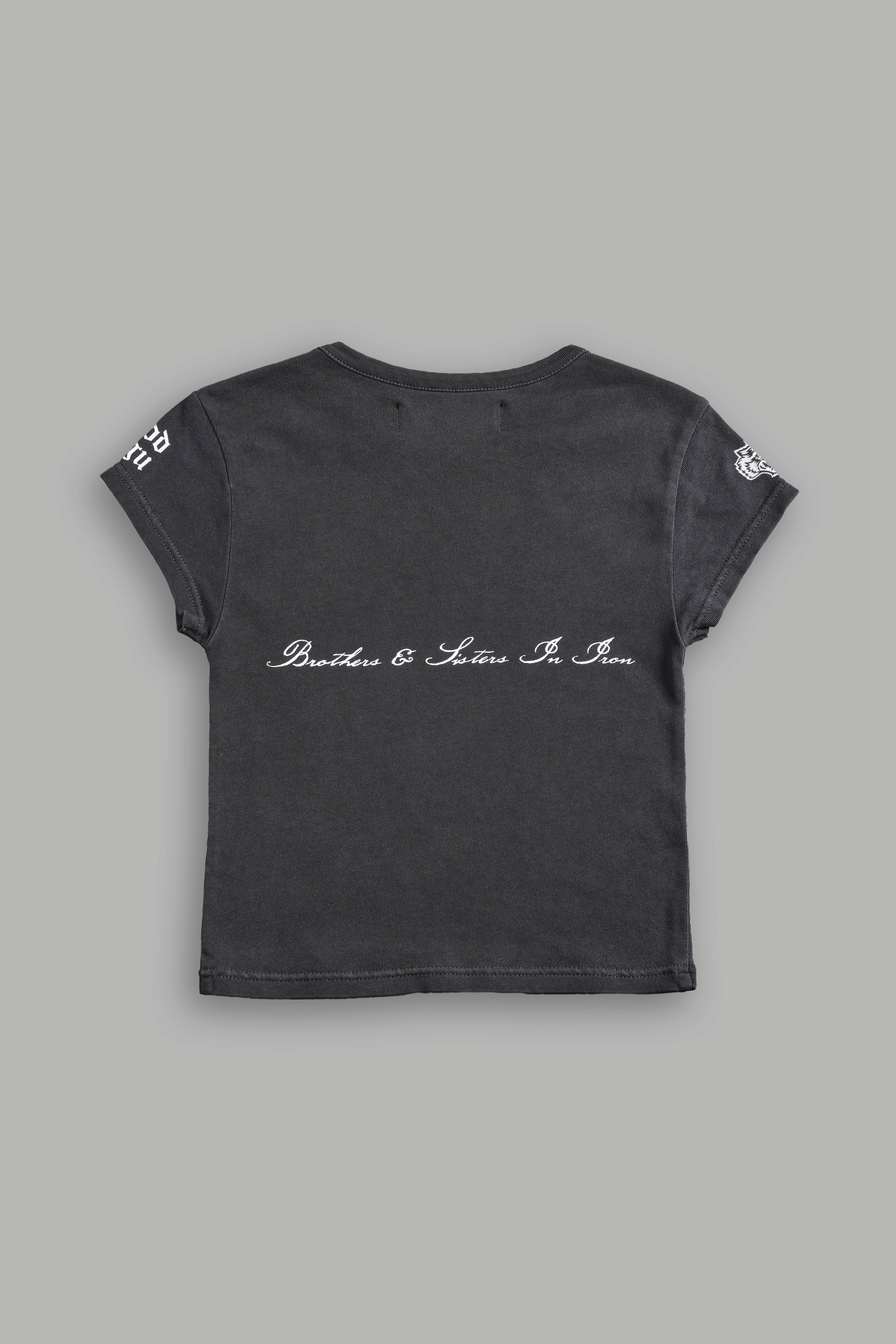 Wolves Gym V2 "Baby" Tee in Wolf Gray