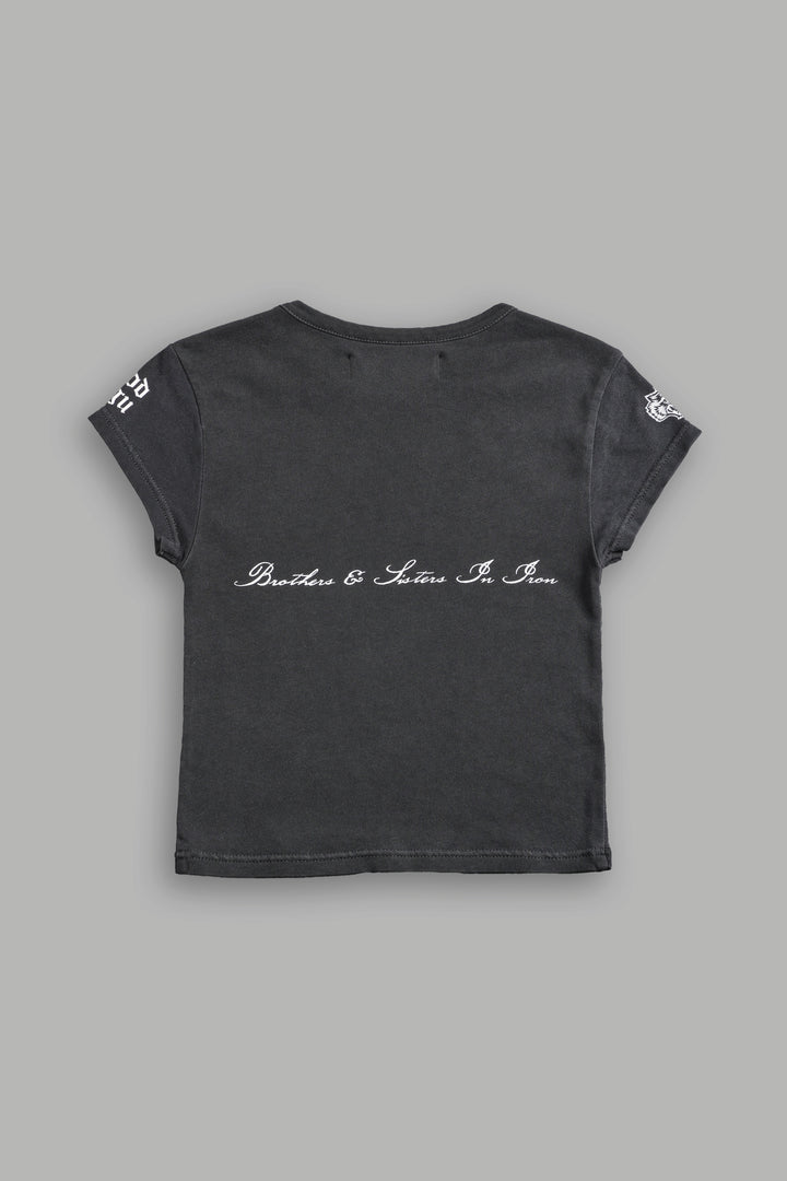 Wolves Gym V2 "Baby" Tee in Wolf Gray
