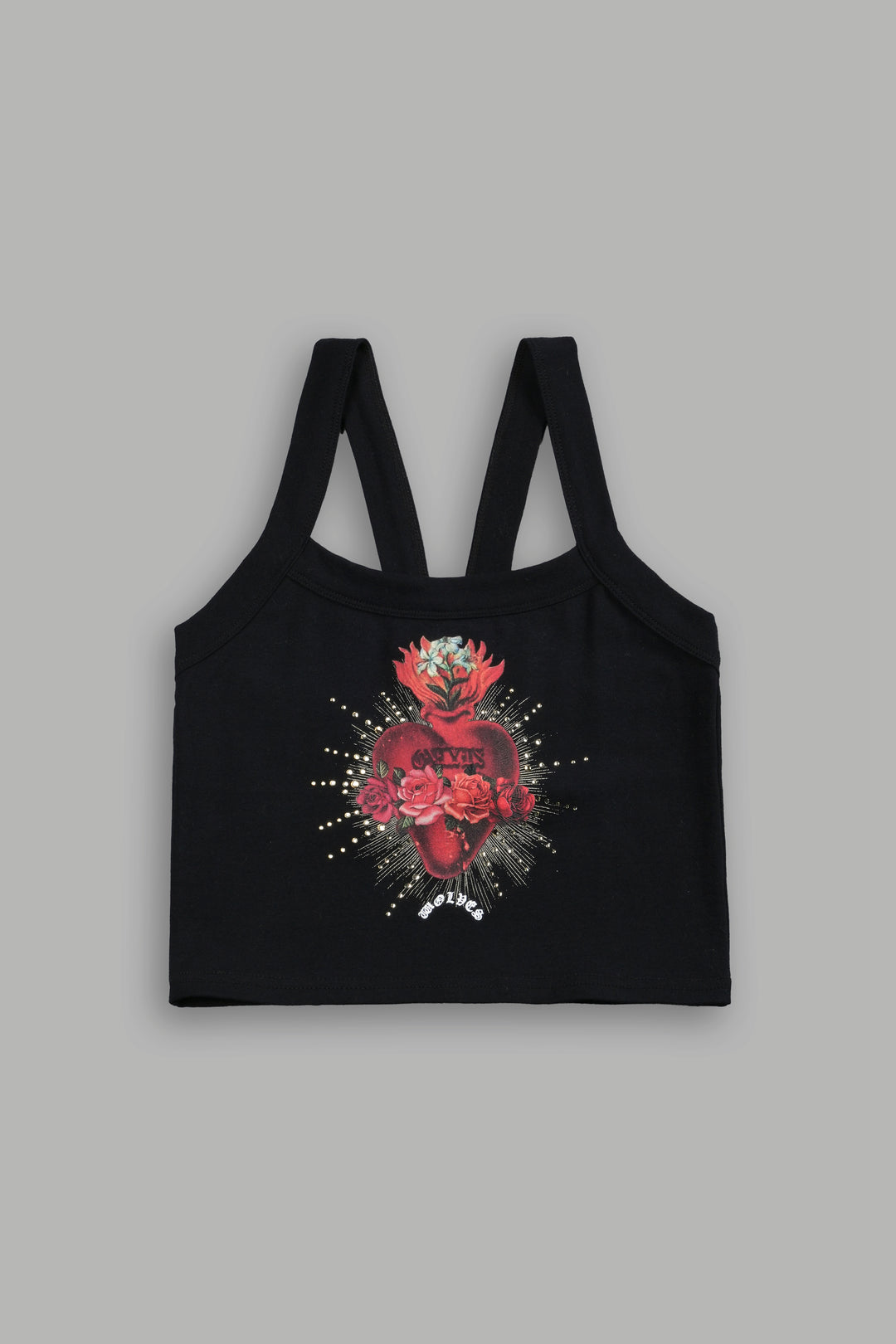 Heart Oath "Ella" Tank in Black