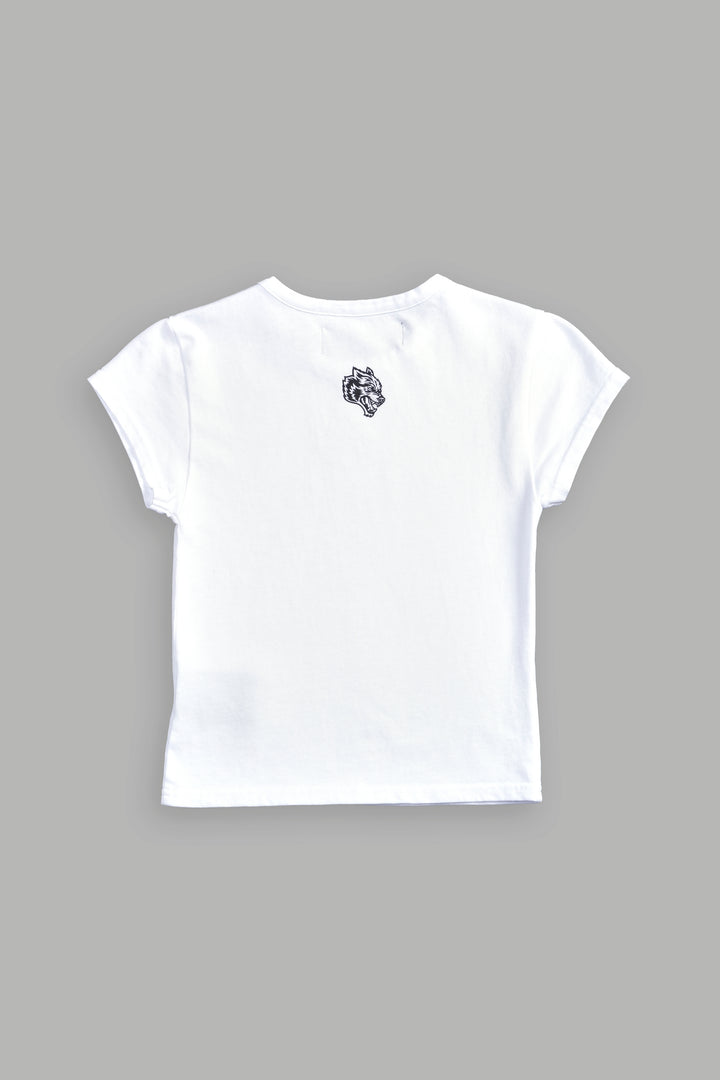 Darc Web "Baby" Tee in White