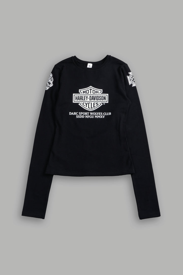 Our Clubs "Eden" L/S Tee in Black