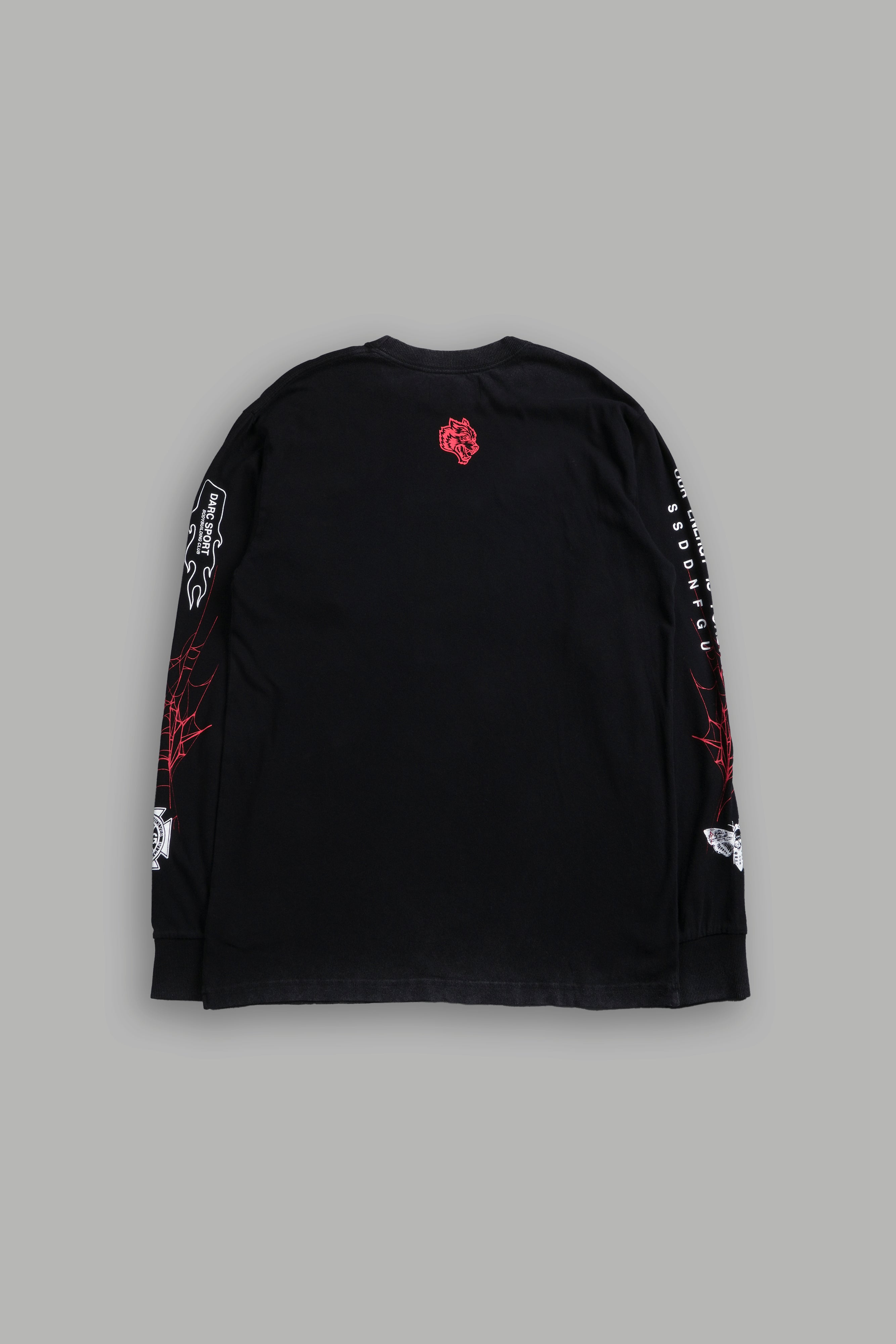 Blood Thirsty Webs "Premium" L/S Tee in Black