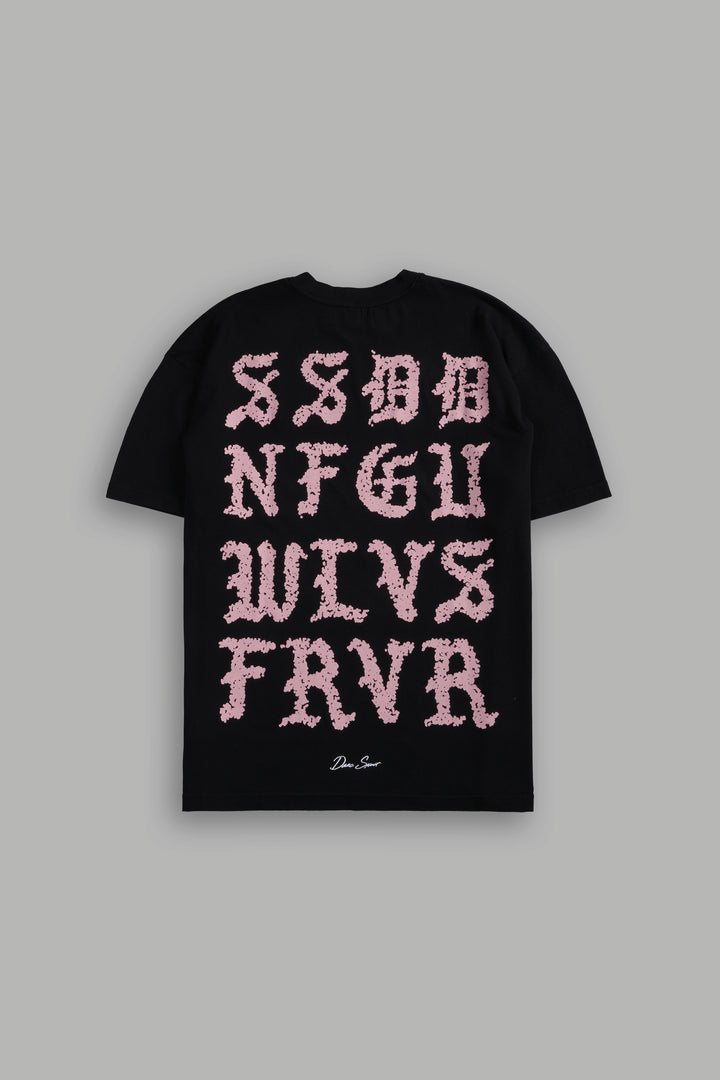 Stone Code "Pump Cover" Tee in Black