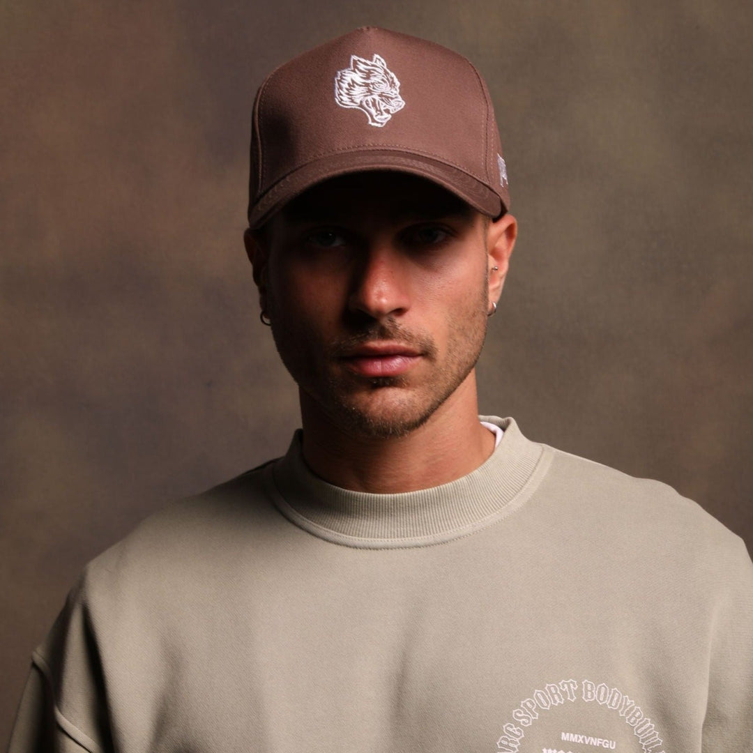Living 5 Panel Hat in Mojave Brown