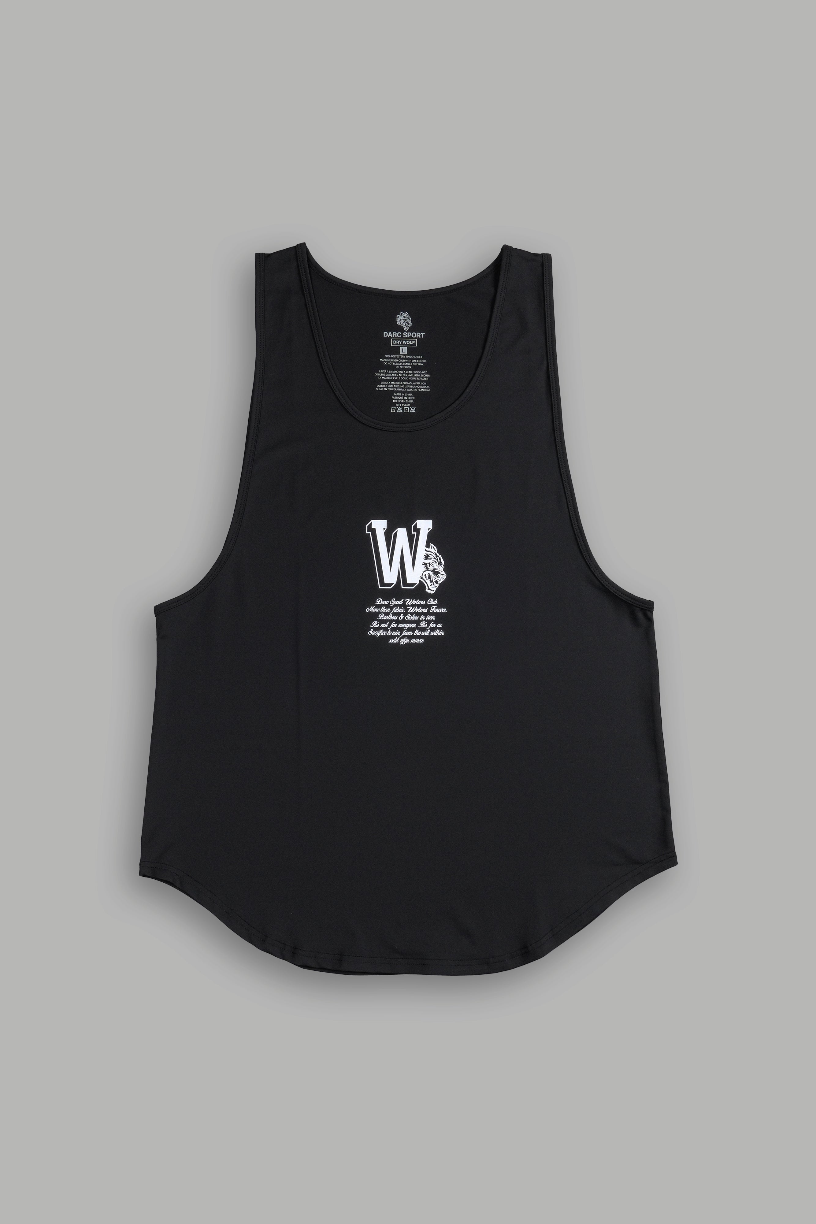 Marked "Dry Wolf" (Drop) Tank in Black