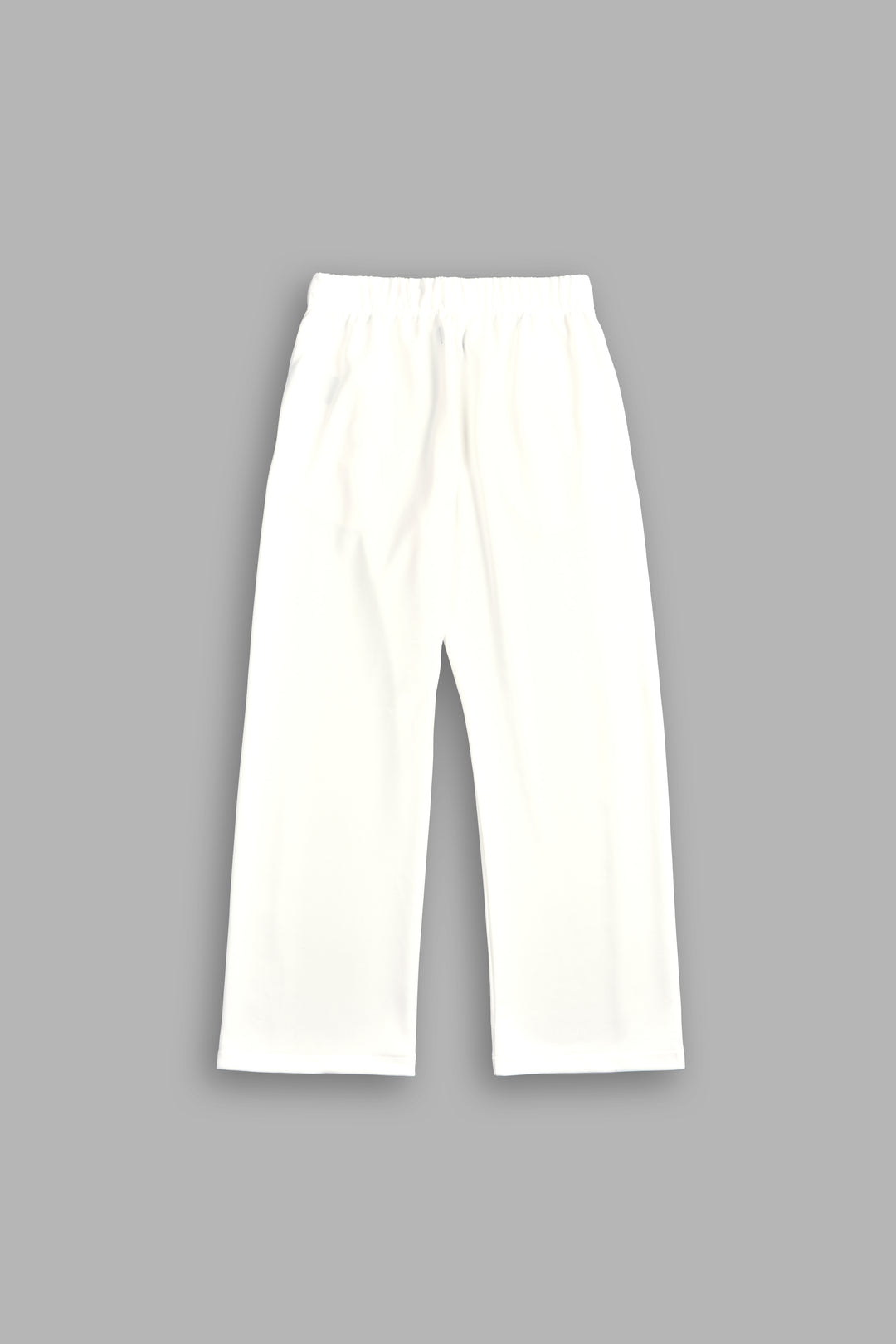 Never Give Up She Roadster Track Pants in Cream/Black