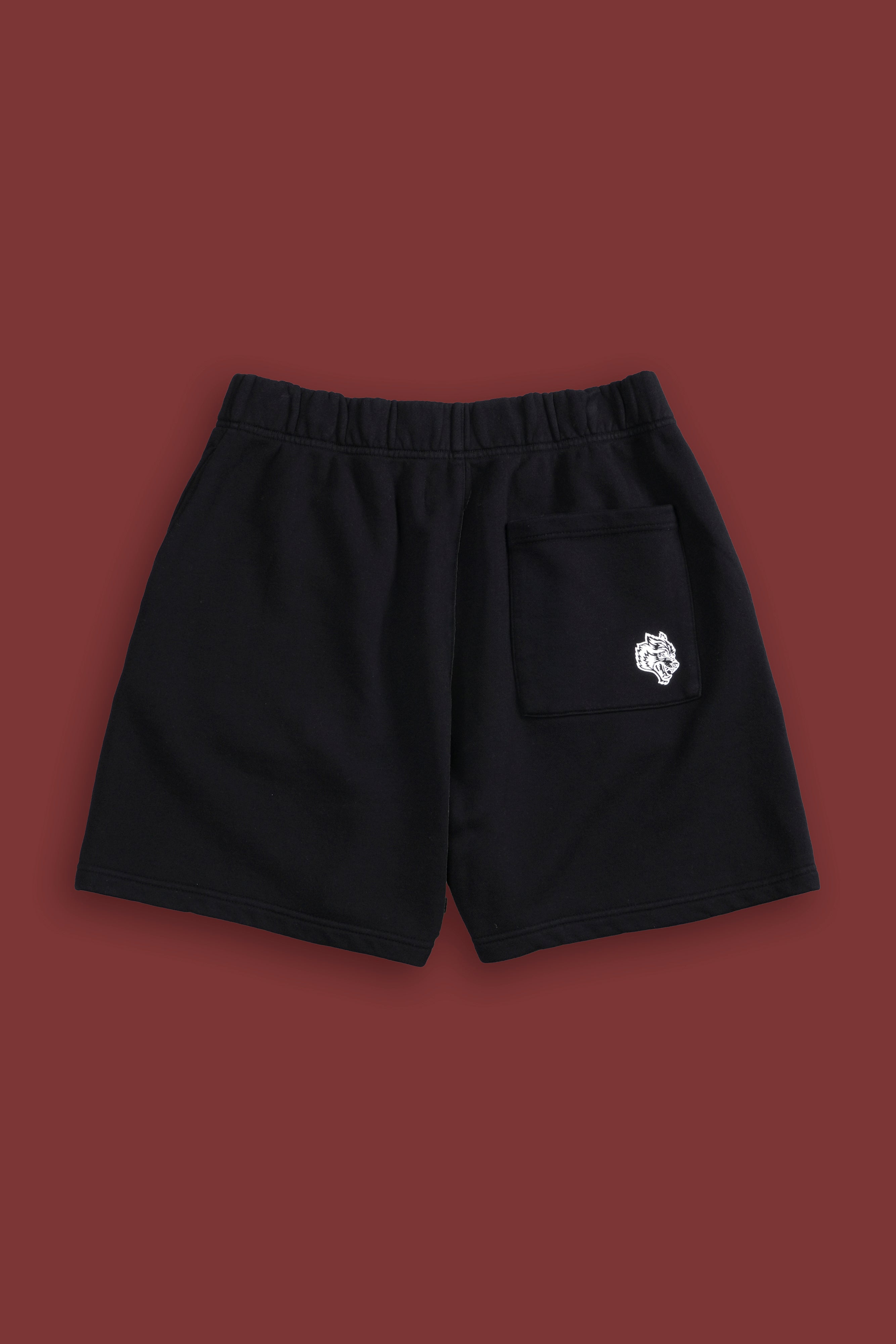 Wolf Chopper Liam Sweat Shorts in Black