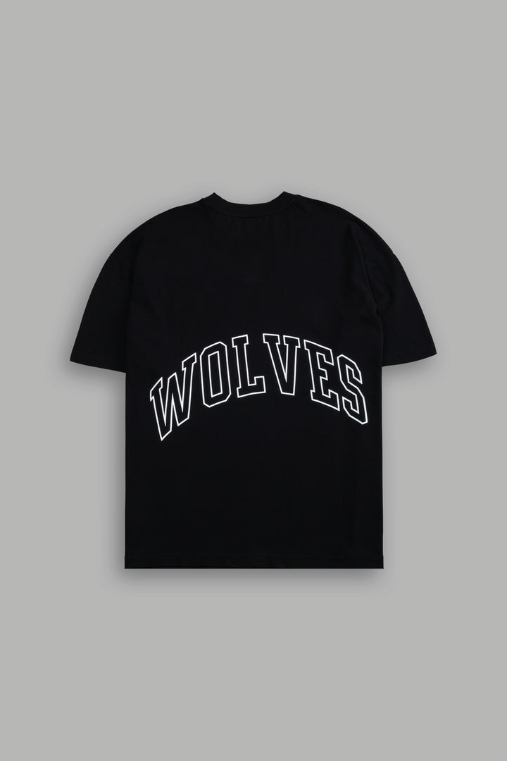 Enraged "Premium" Oversized Tee in Black