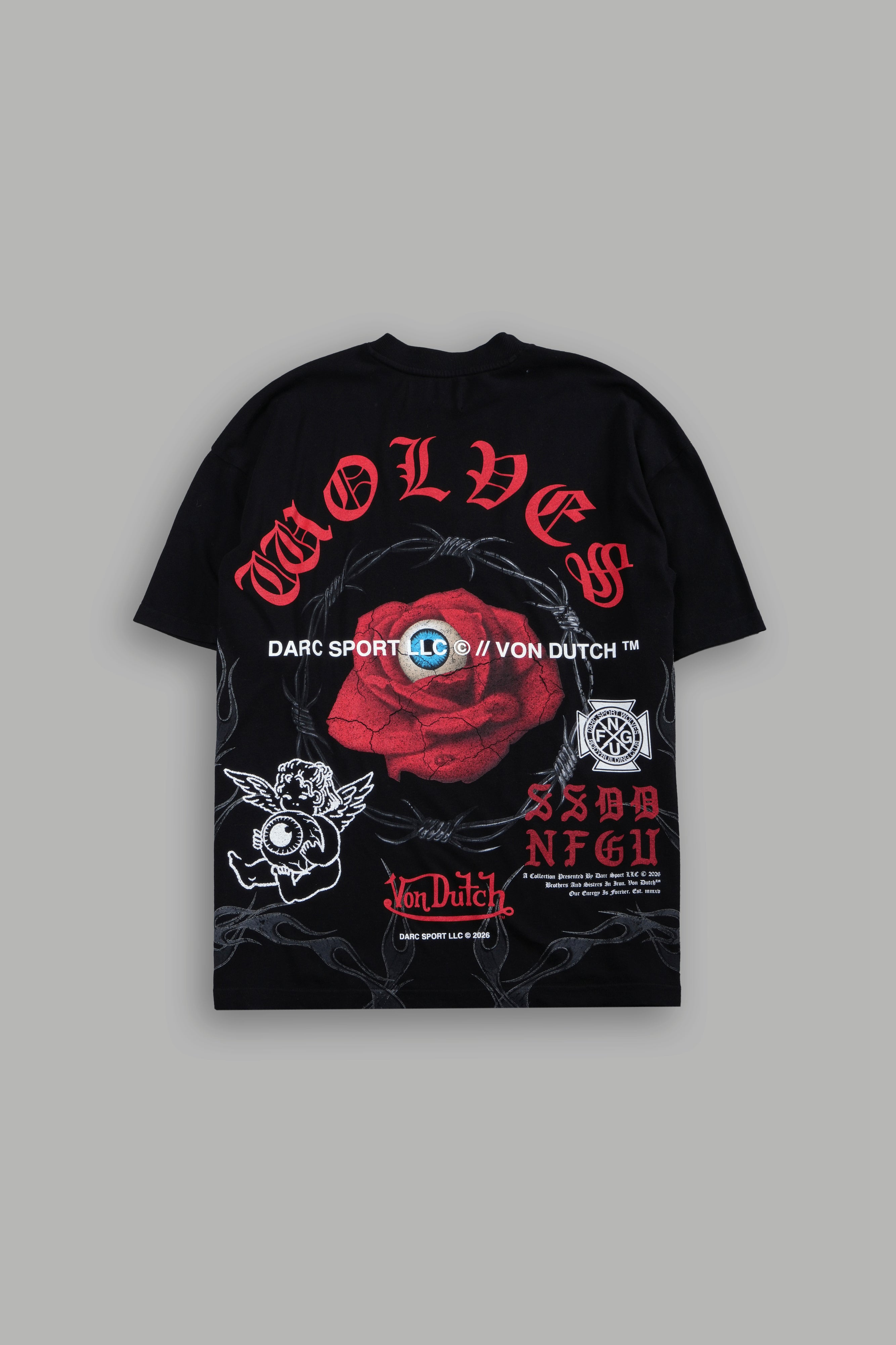 Eye of the Beholder Premium Oversized Tee in Black