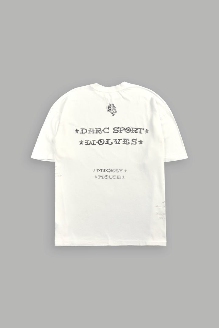 Mickey & The Wolf "Side-By-Side" Tee Box Set in Cream
