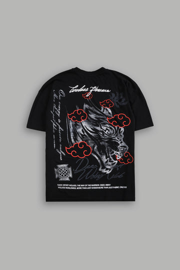 Rogue Wolf "Premium" Oversized Tee in Black
