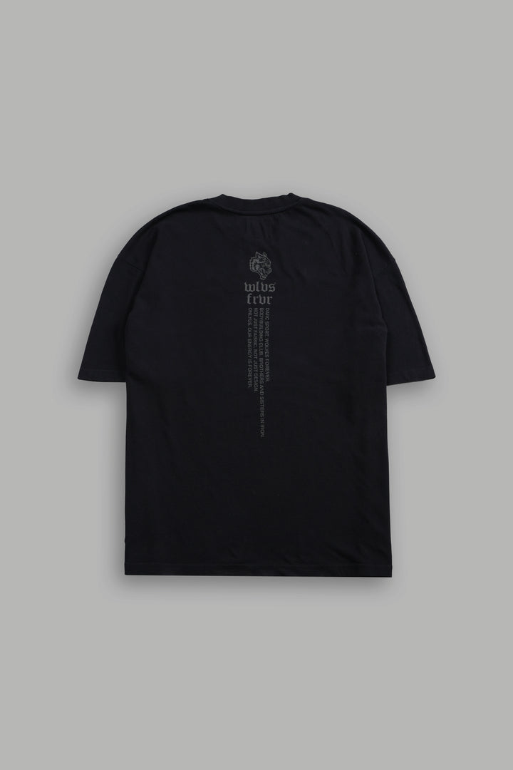 Kakashi Hatake "Side-By-Side" Series Premium Tee in Black