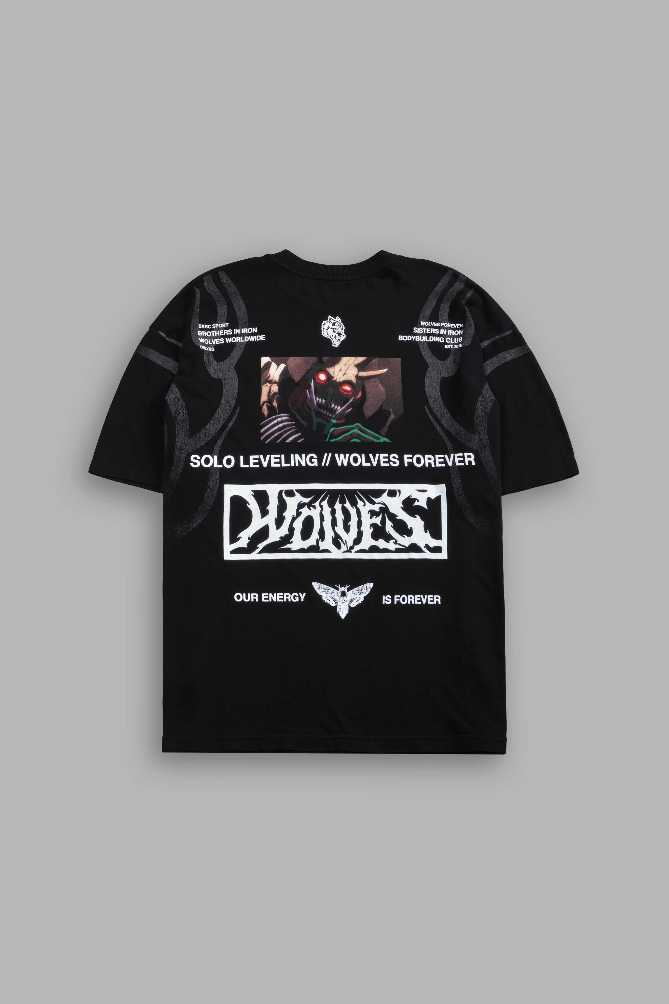 Tusk "Premium" Oversized Tee in Black