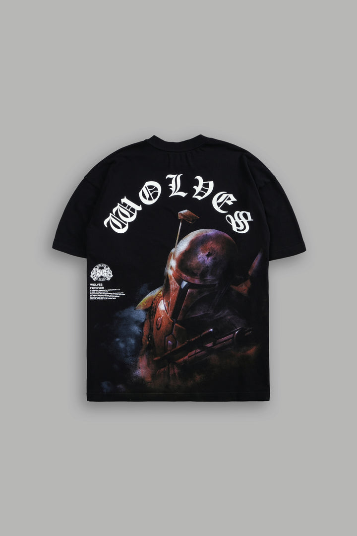 The Hunter "Premium" Oversized Tee in Black