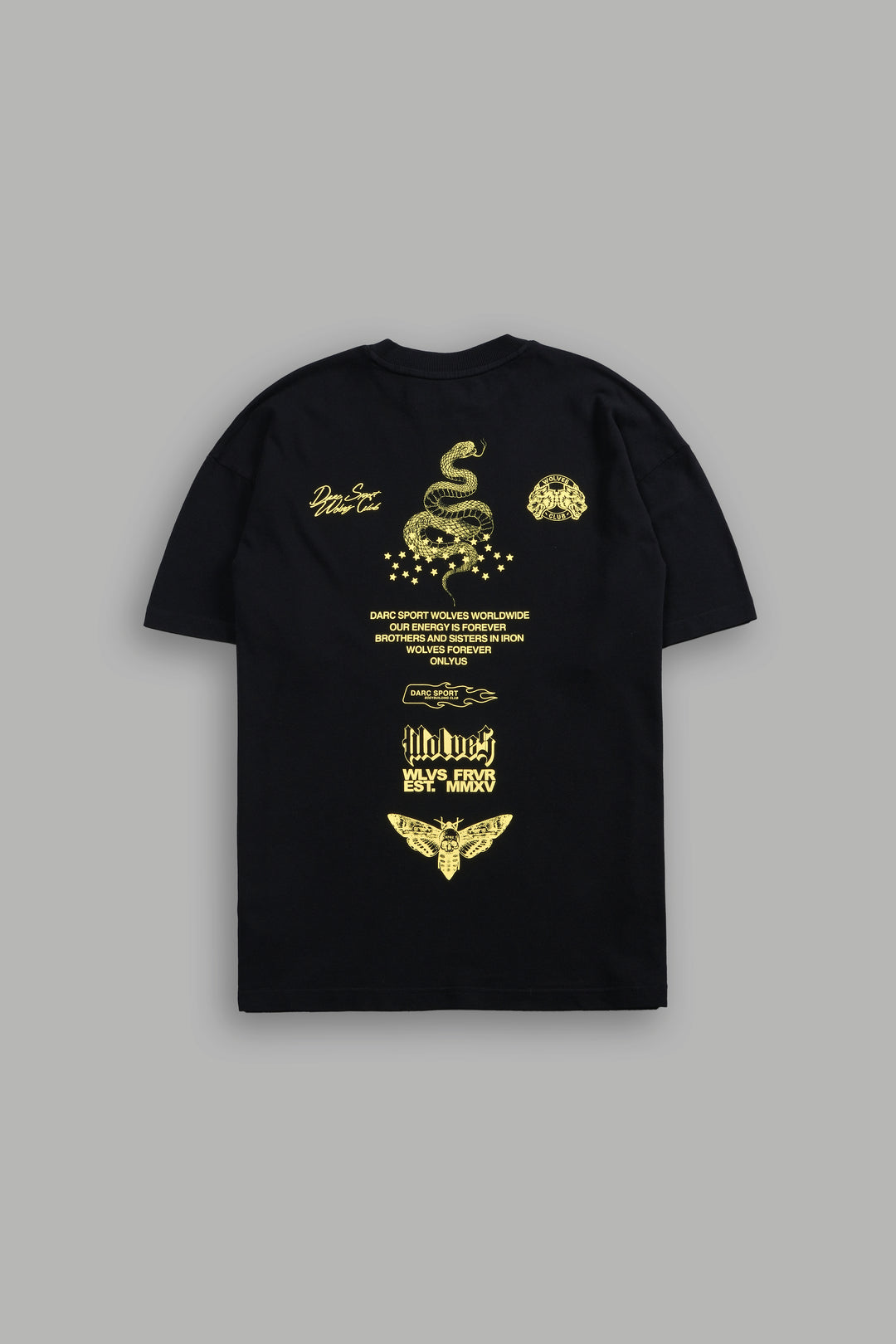 Never Back Down "Pump Cover" Tee in Black