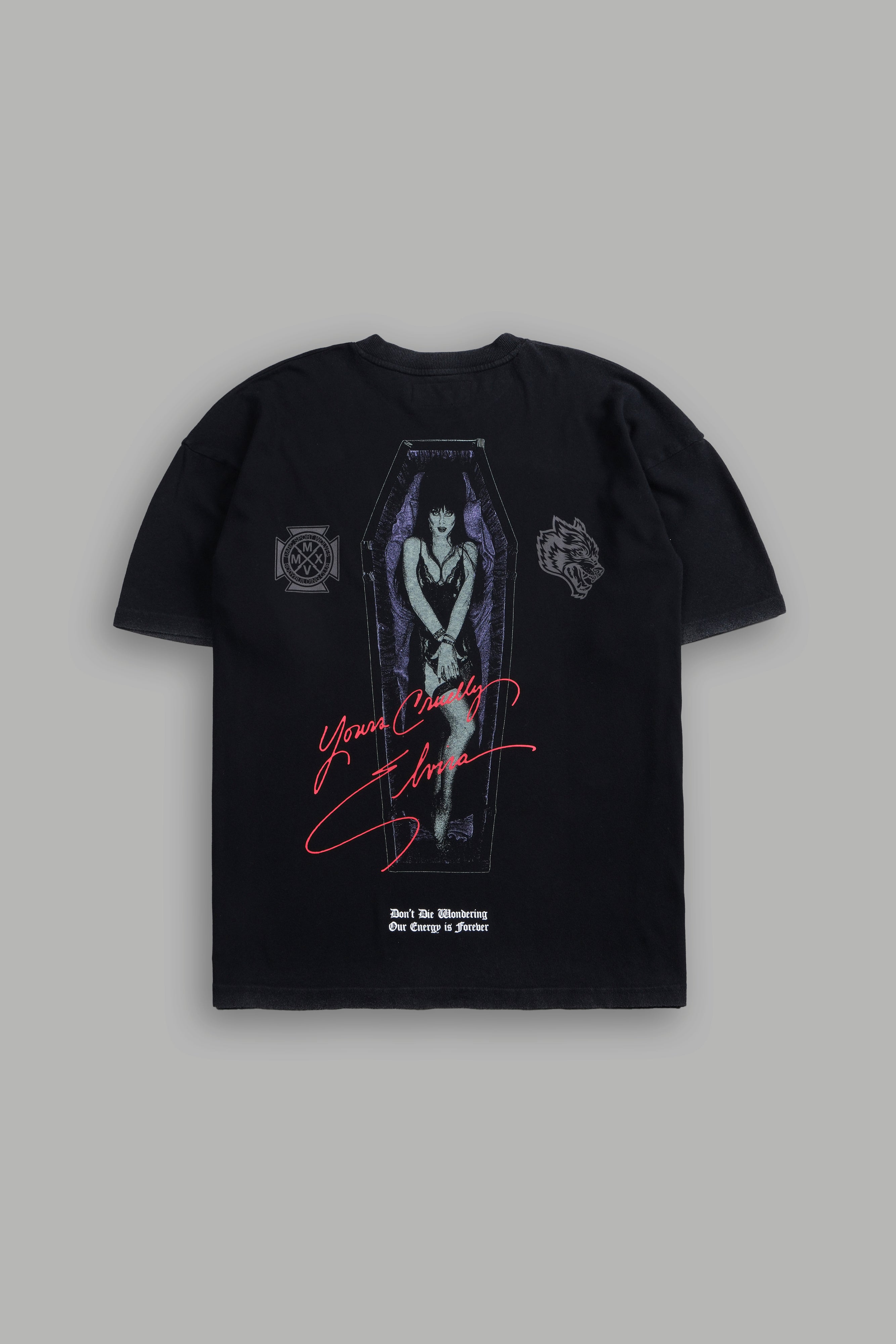 Darc Coffin "Premium" Oversized Tee in Black