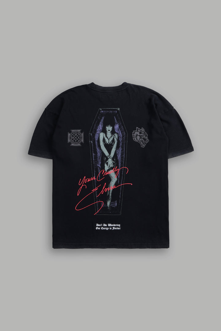 Darc Coffin "Premium" Oversized Tee in Black