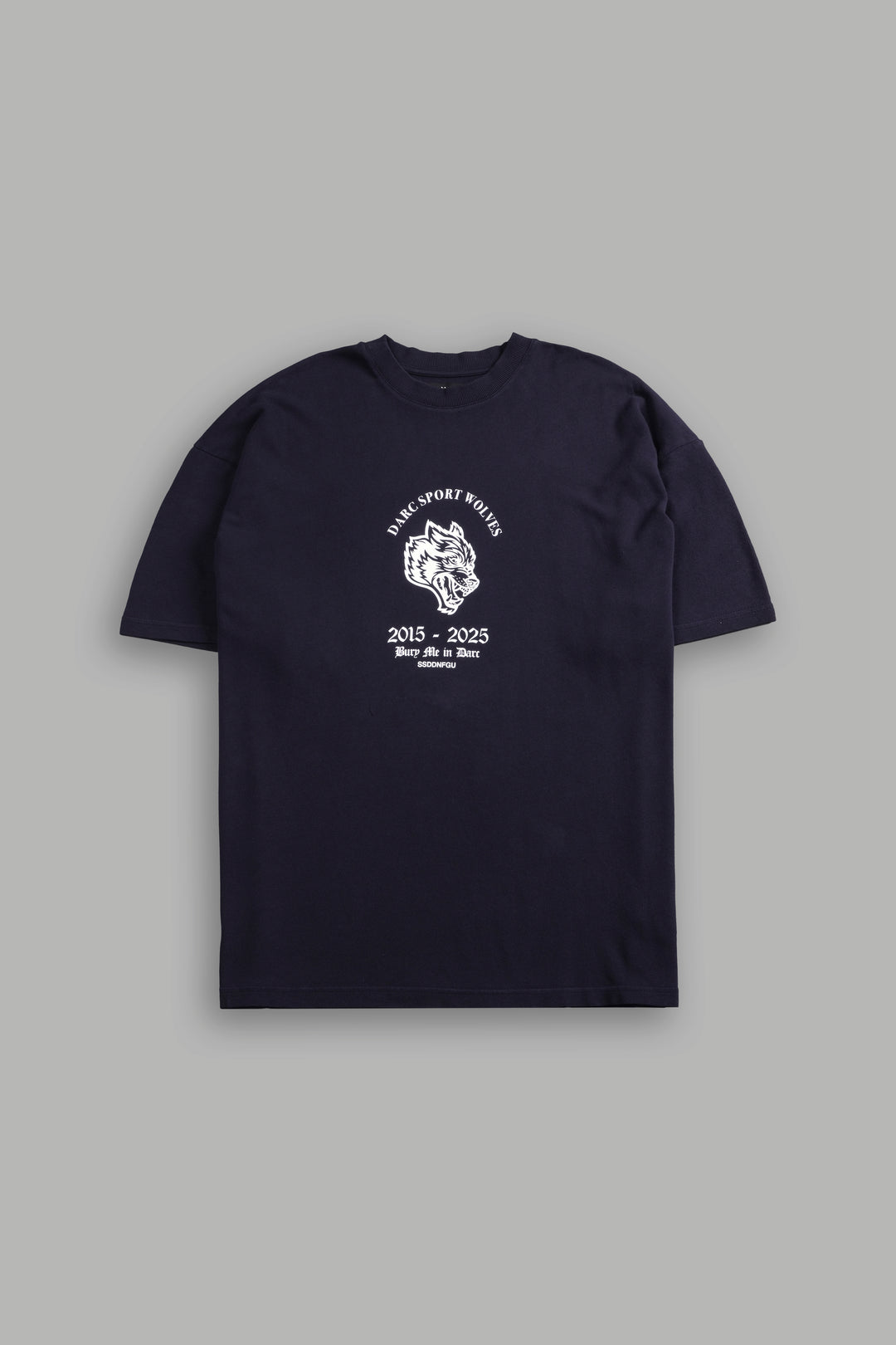 Wolf Blood "Premium" Oversized Tee in Nightshade