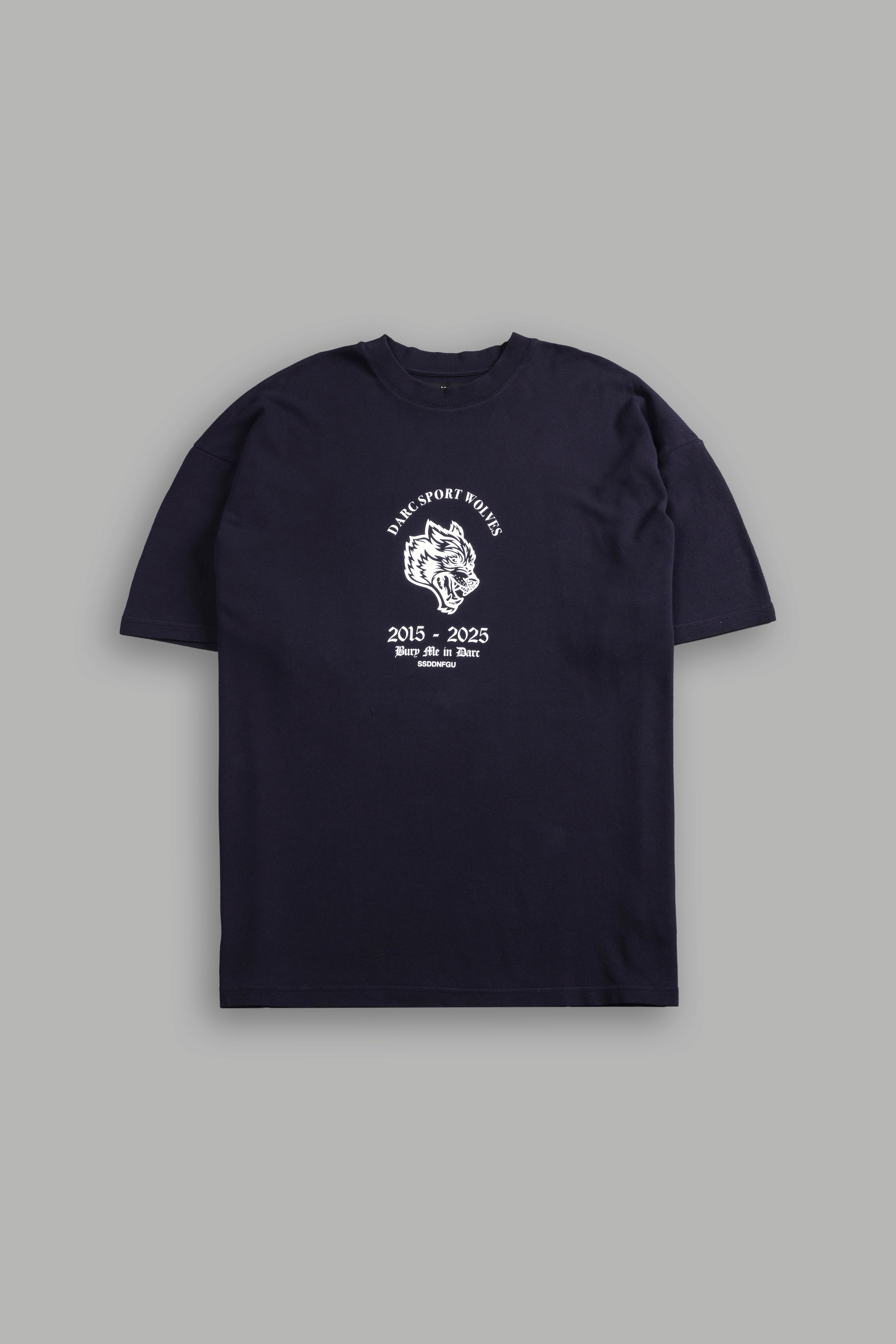 Wolf Blood "Premium" Oversized Tee in Nightshade