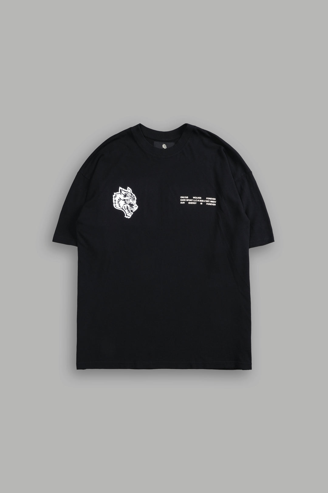 Live Today "Premium" Oversized Tee in Black