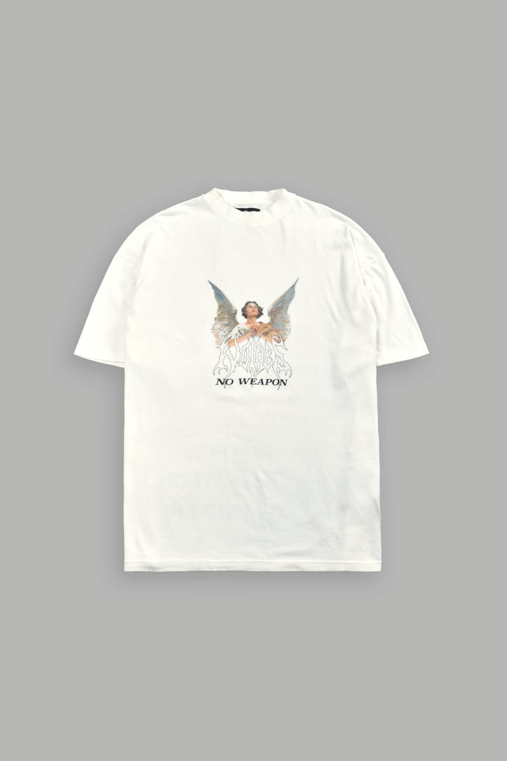 Consecration "Pump Cover" Tee in Cream