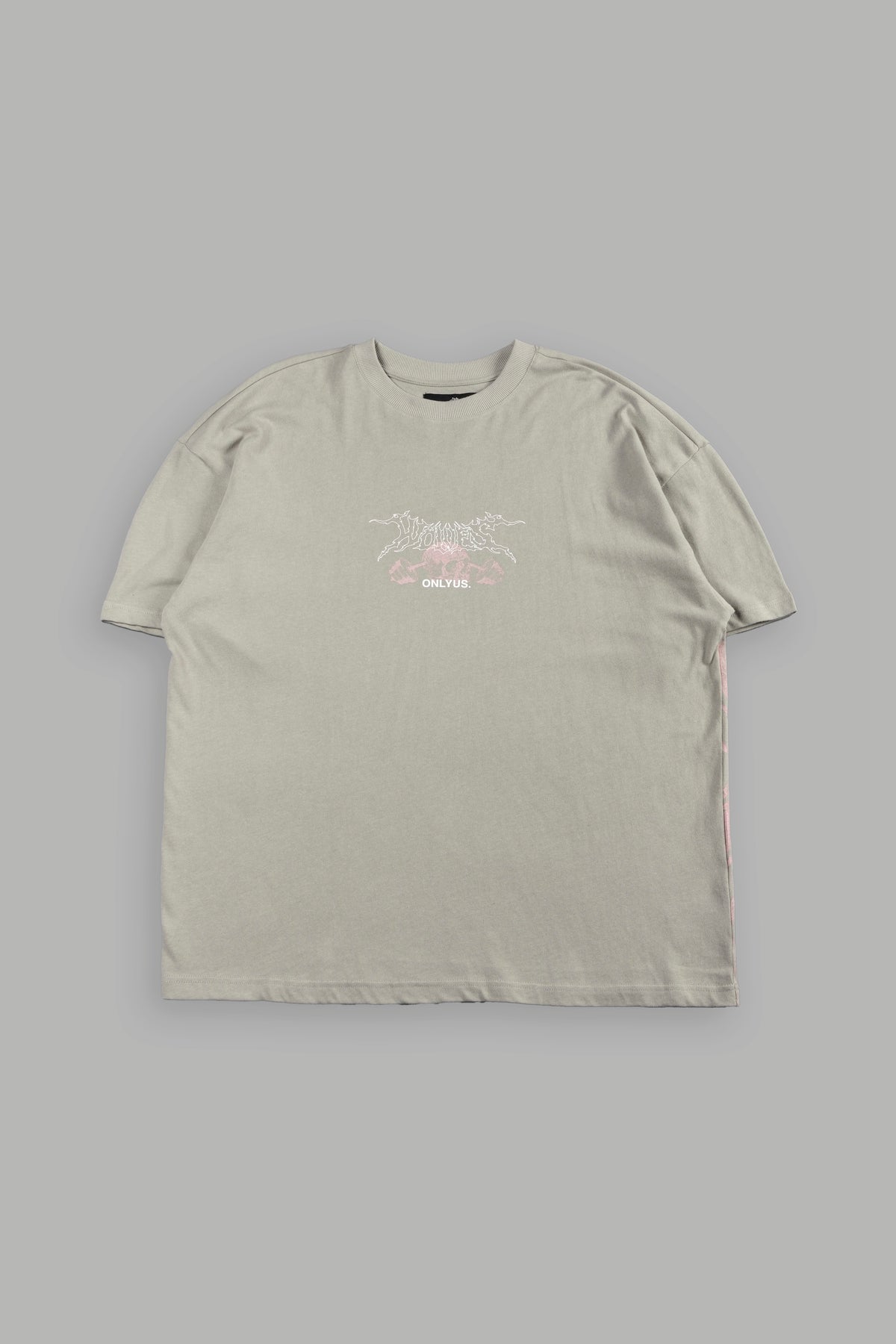 Wolves Bodybuilding Club Premium Tee In Cactus Gray
