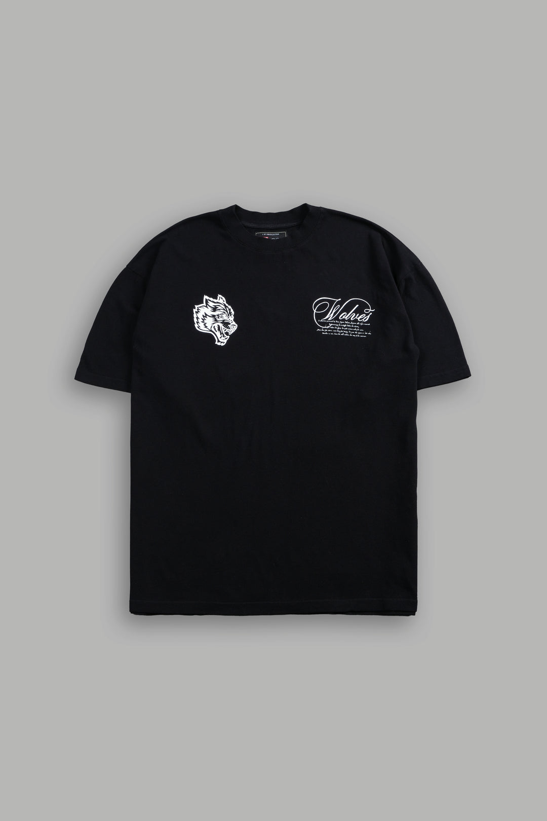 (1 OF 500) Unleash The Beast "Premium" Oversized Tee in Black