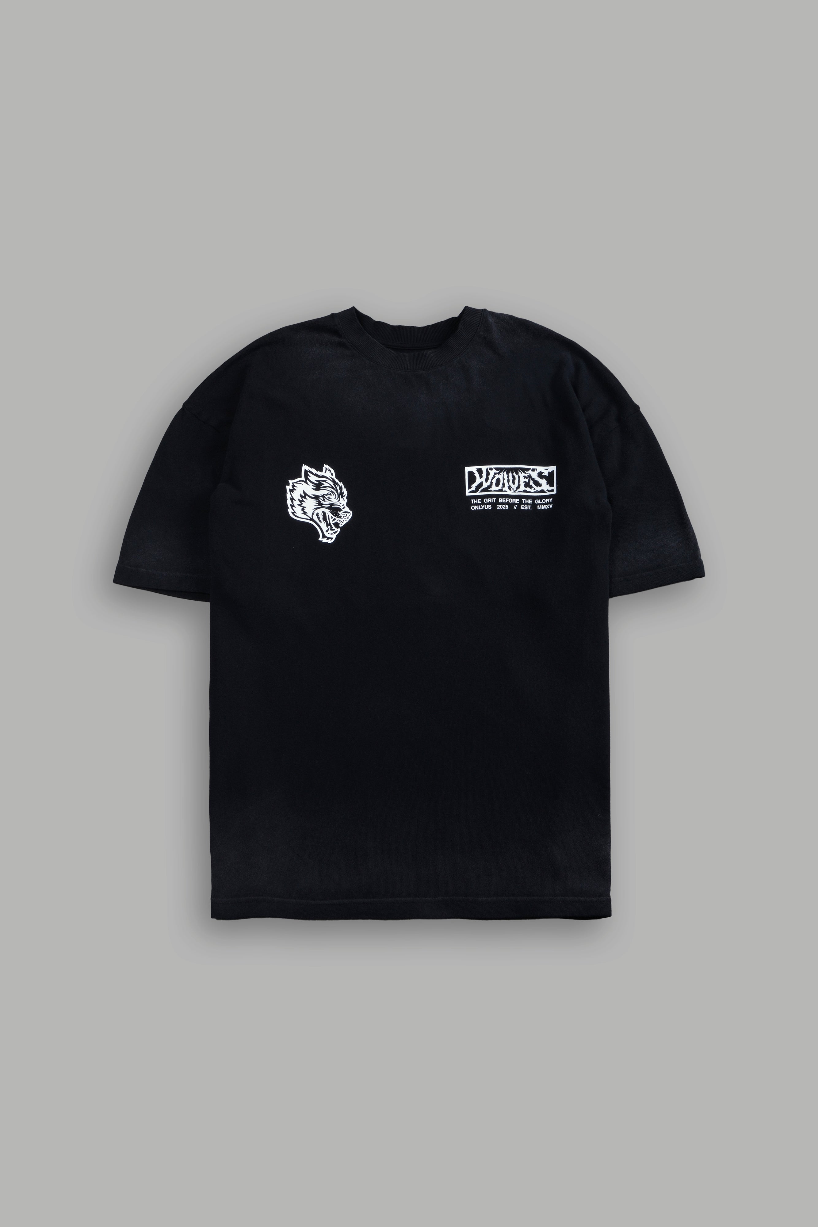 Boba Fett "Premium" Oversized Tee in Black Drift Wash