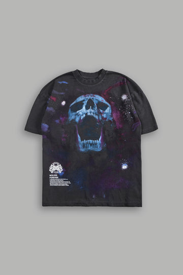 World Of Darcness "Premium" Oversized Tee in Wolf Gray
