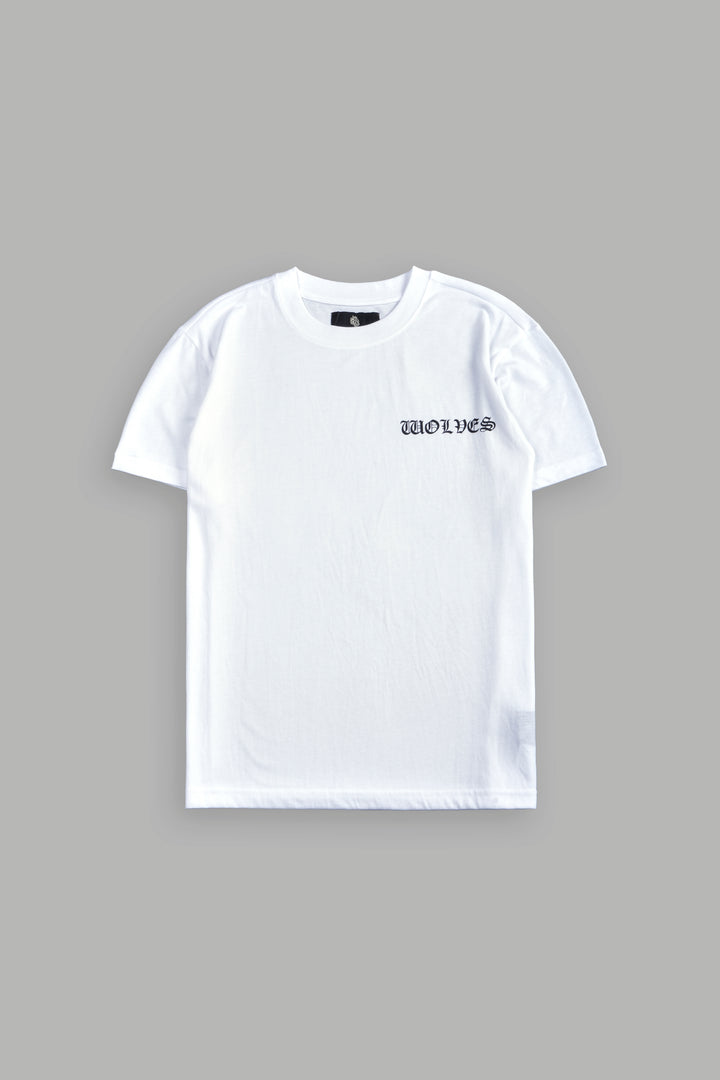 Iron Wolves Code "J. Dean" Premium Tee in White