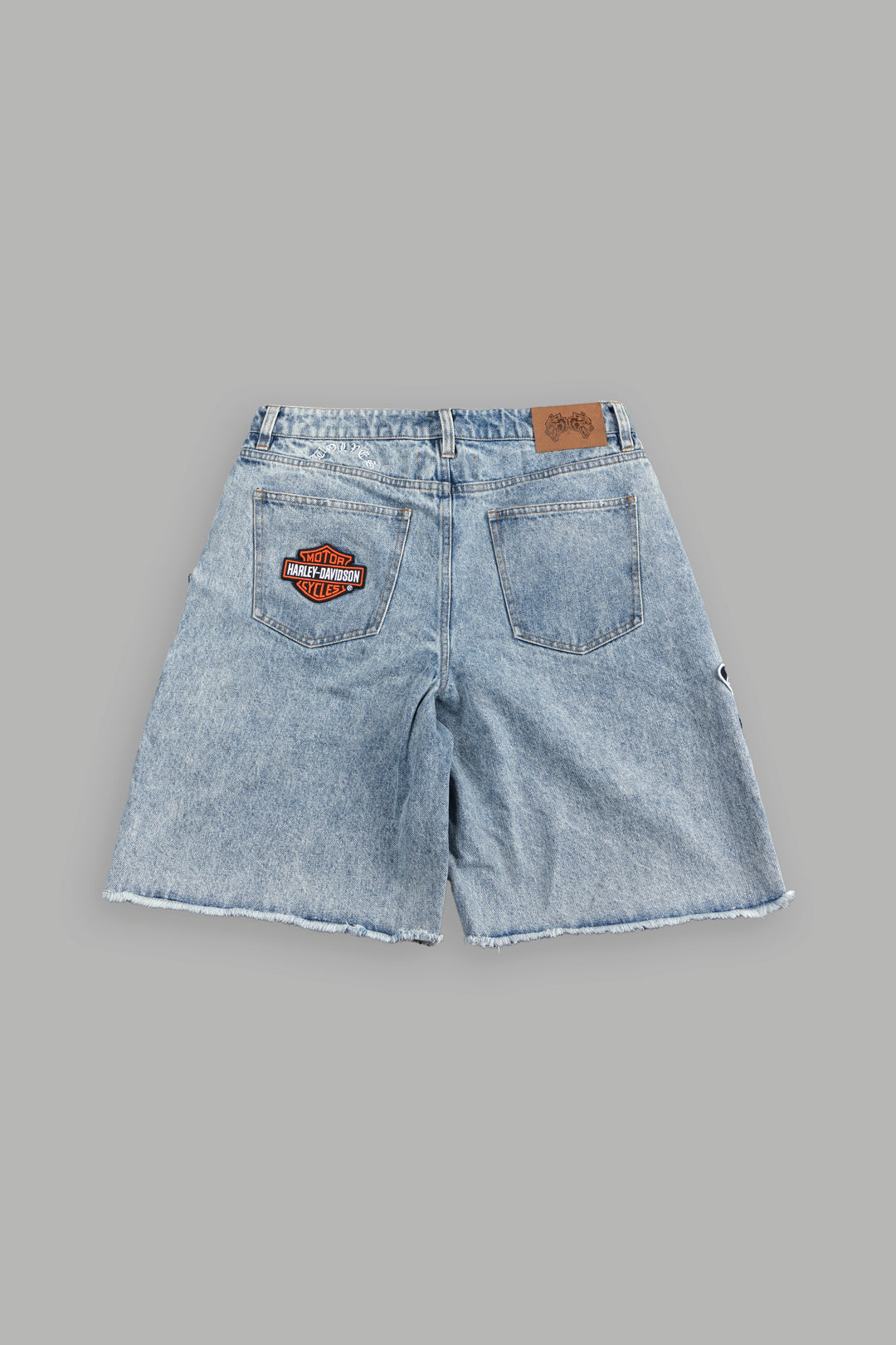 Brotherhood Ash Denim Jean Short in Light Wash