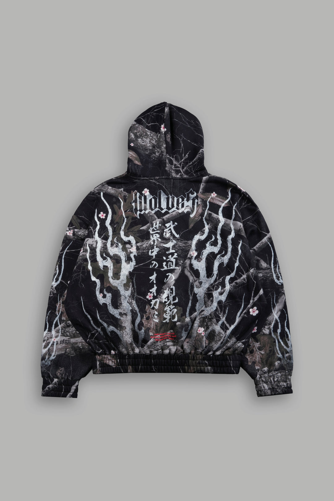 Darc Infernal "Chambers" Zip Hoodie in Darc Blossom Woodland Camo